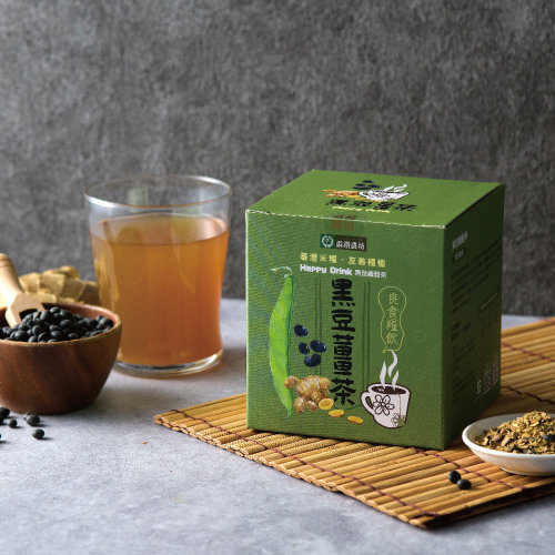 【纖穀茶】黑豆薑茶Black soybeans Ginger Tea